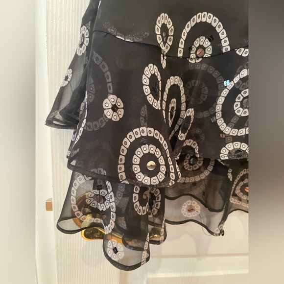 Skirt: ALFANI Woman Silk Sequined Bias Skirt (top listed separately) - Picture 4 of 6